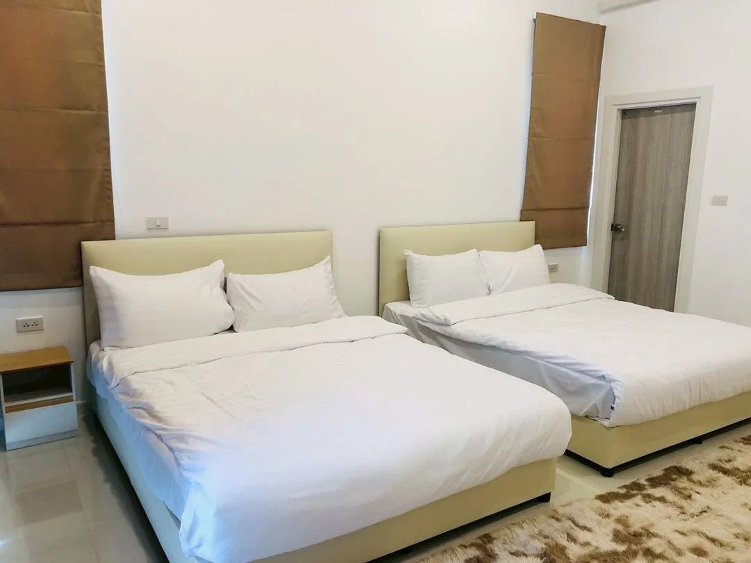 ห้องนอน Code Chill Pool Villa