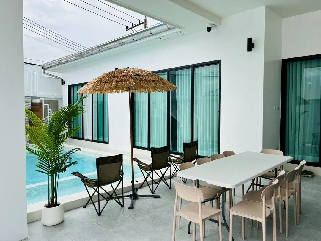 ภายนอก Code Chill Pool Villa