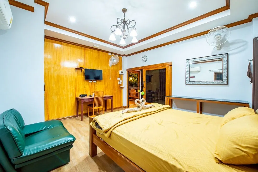 ห้องนอน บาหลี pool villa Rayong