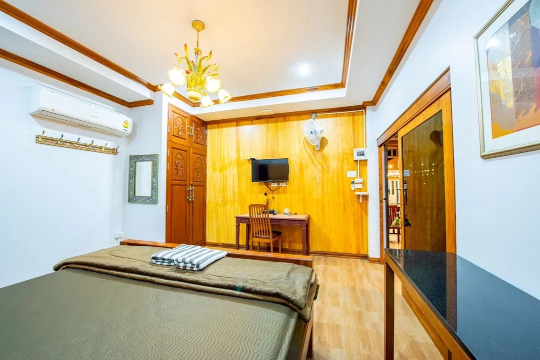 ห้องนอน บาหลี pool villa Rayong