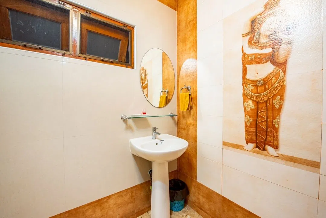 ห้องน้ำ บาหลี pool villa Rayong