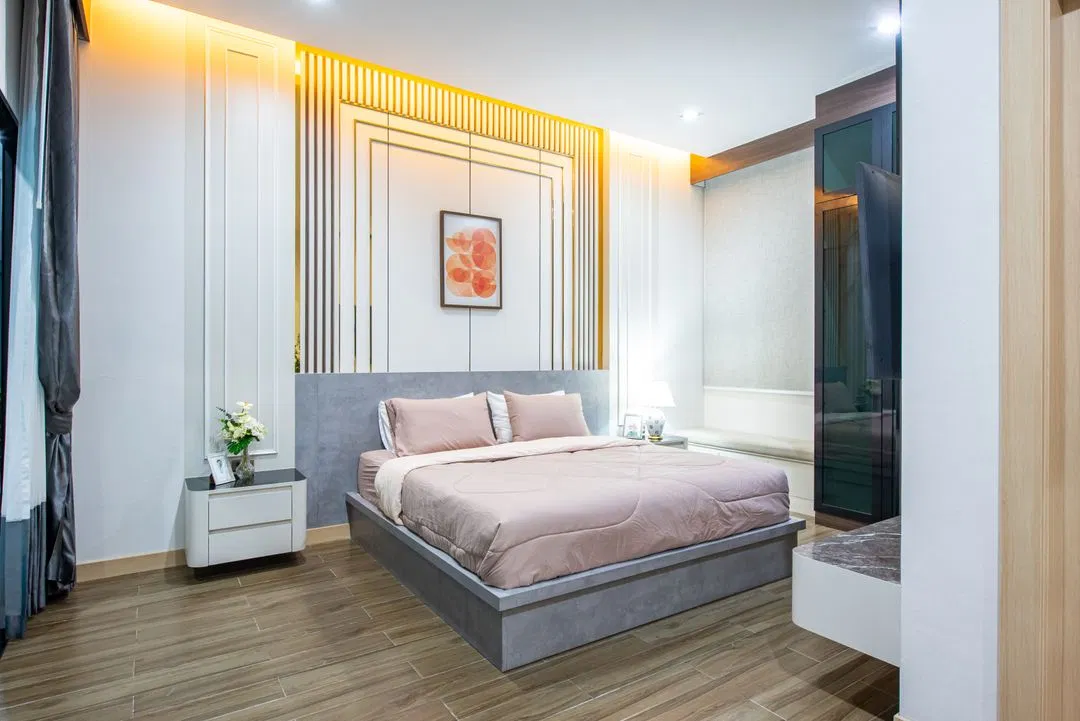 ห้องนอน Nautica Pool Villa