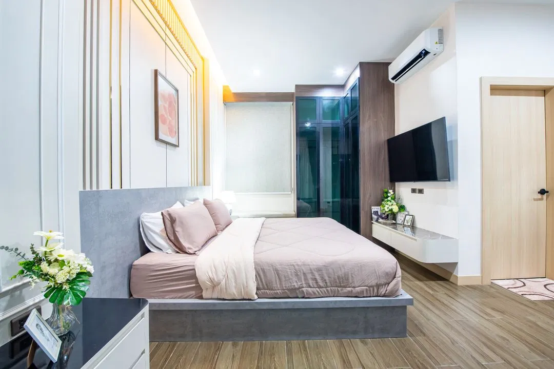 ห้องนอน Nautica Pool Villa