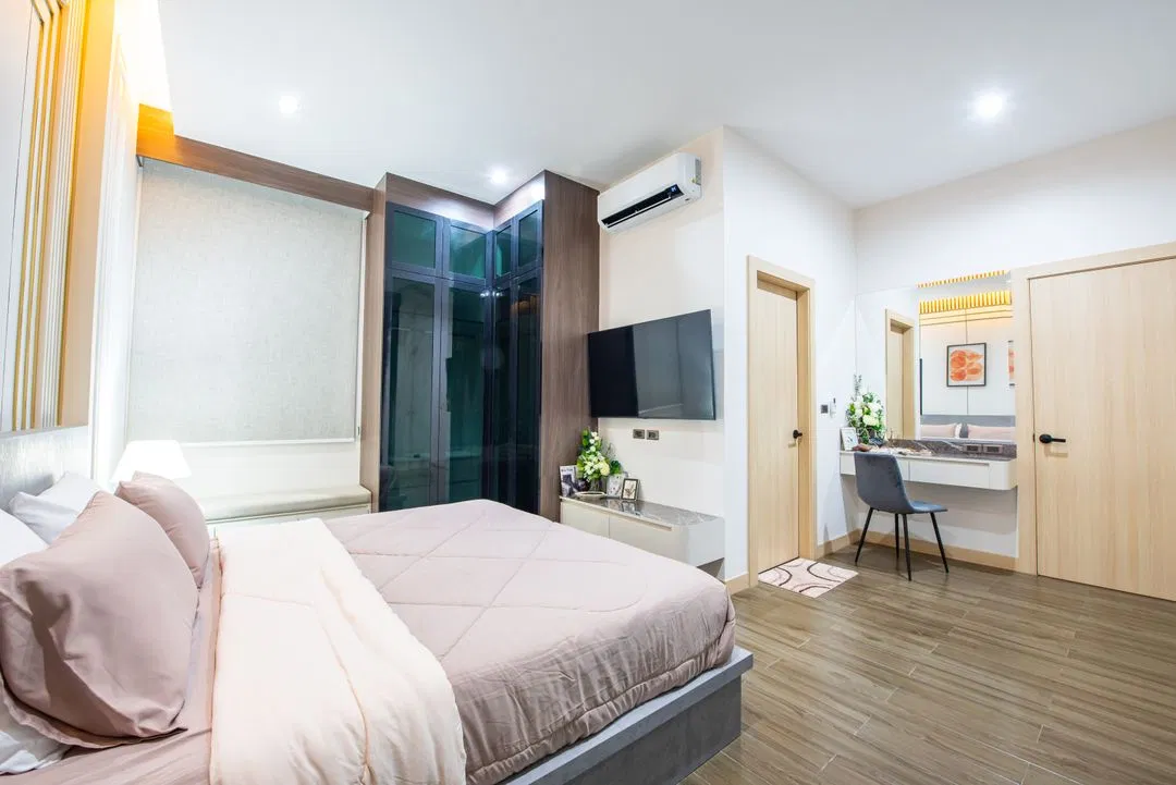 ห้องนอน Nautica Pool Villa