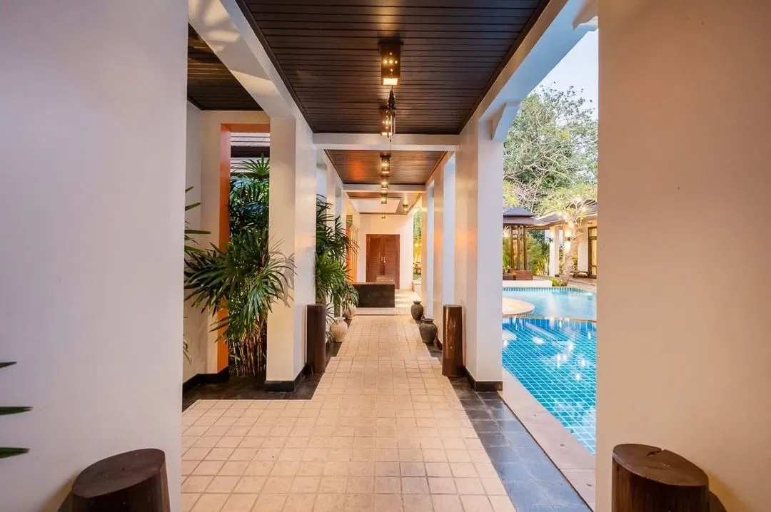 ภายนอก Thai tara pool villa