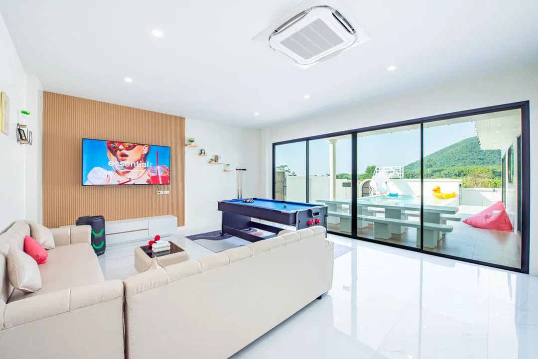 ภายใน Panmora poolvilla (สัตหีบ)