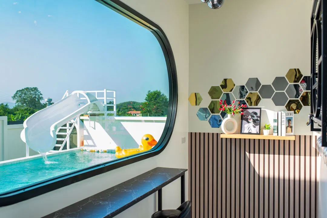 ภายใน Panmora poolvilla (สัตหีบ)