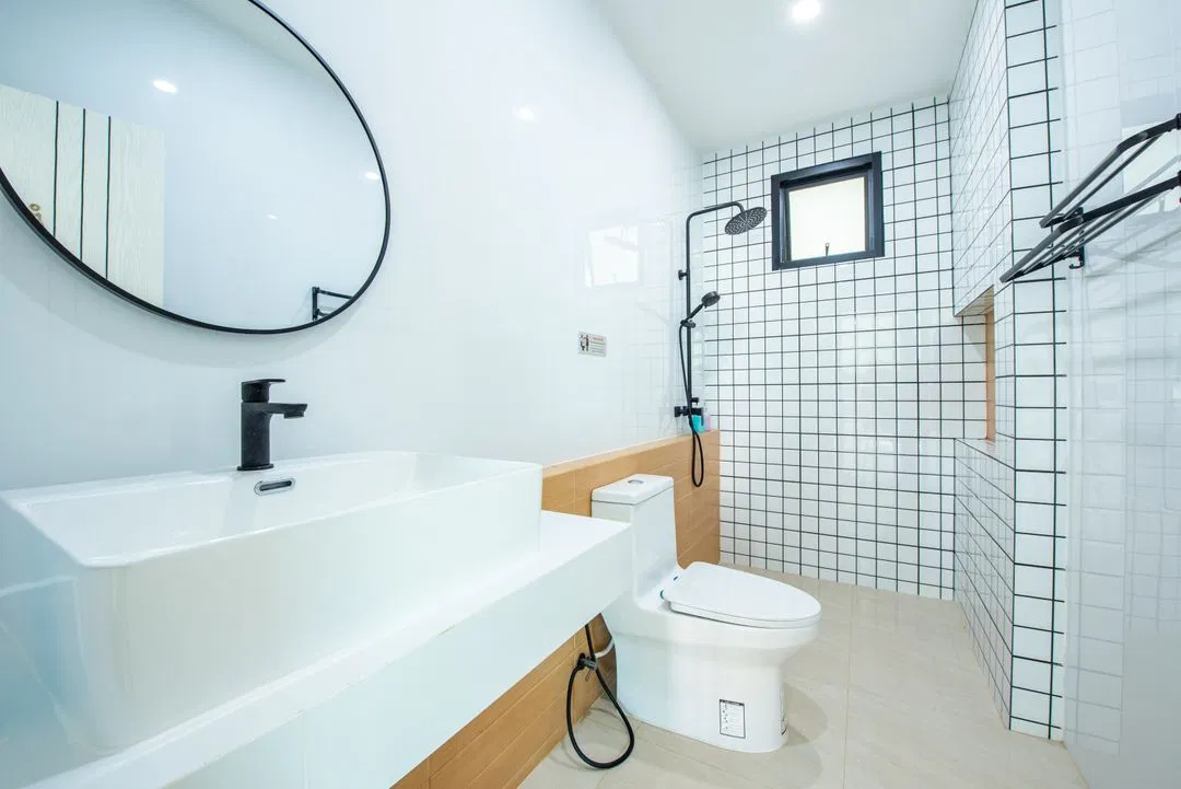 ห้องน้ำ Panmora poolvilla (สัตหีบ)