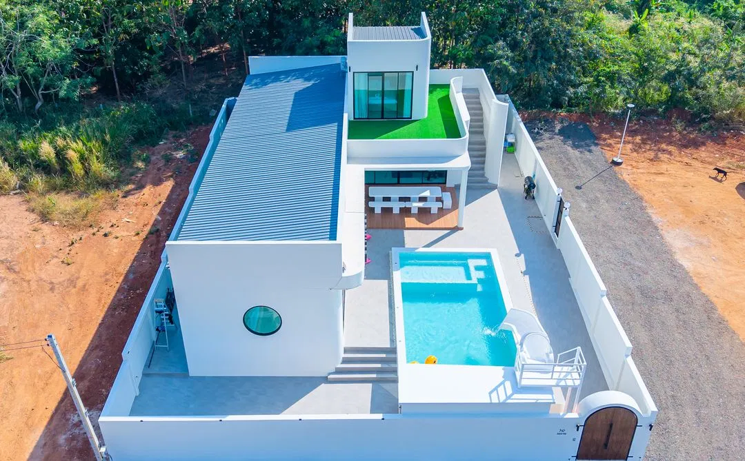 ภายนอก Panmora poolvilla (สัตหีบ)