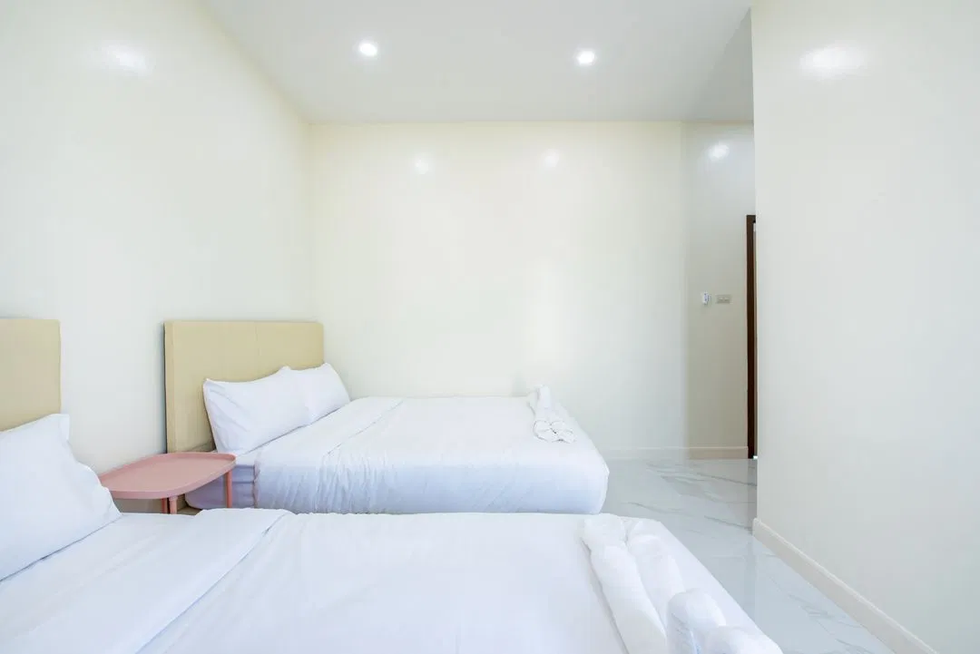 ห้องนอน Panmora poolvilla (สัตหีบ)
