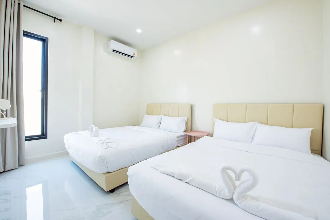 ห้องนอน Panmora poolvilla (สัตหีบ)