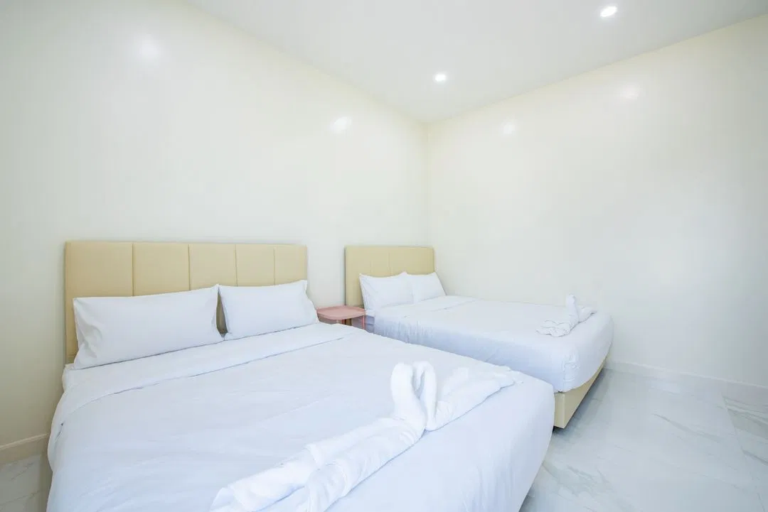 ห้องนอน Panmora poolvilla (สัตหีบ)