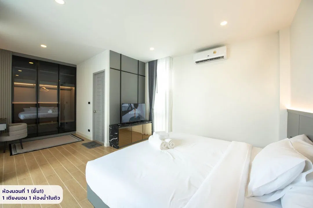 ห้องนอน The Hillside Pool Villa