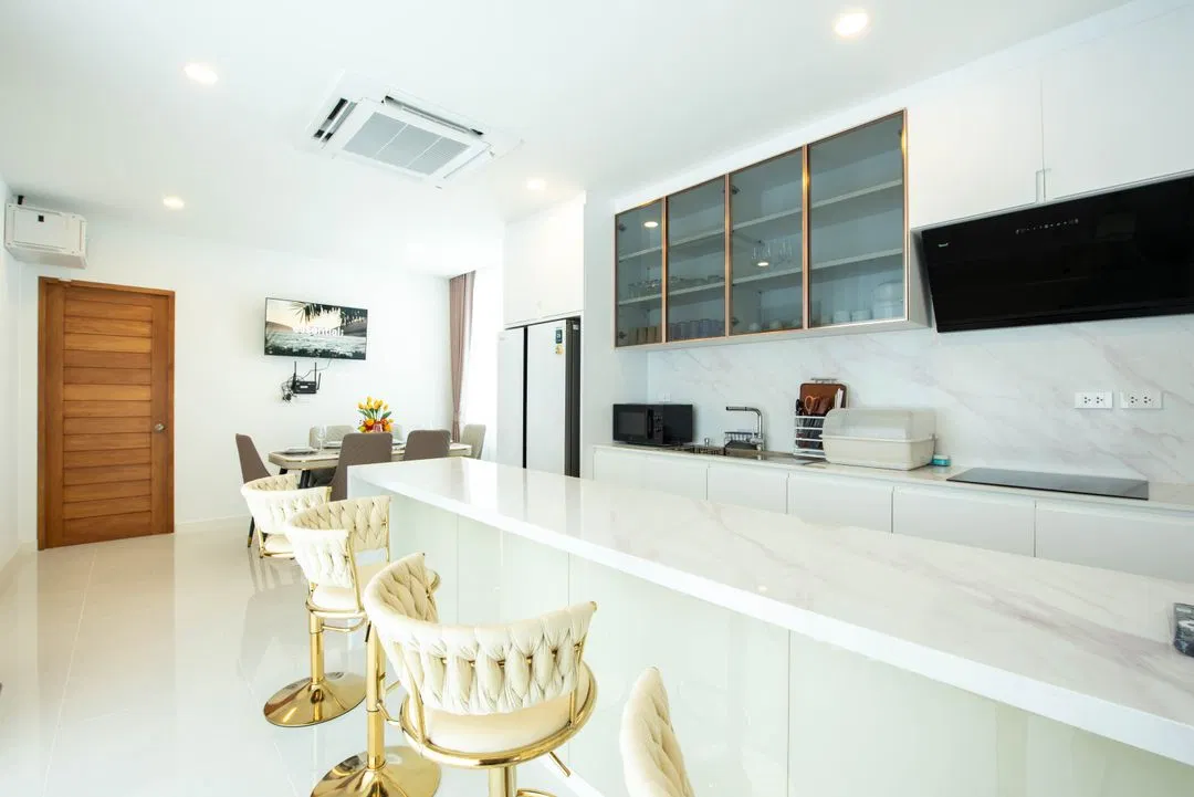 ครัว The Hillside Pool Villa