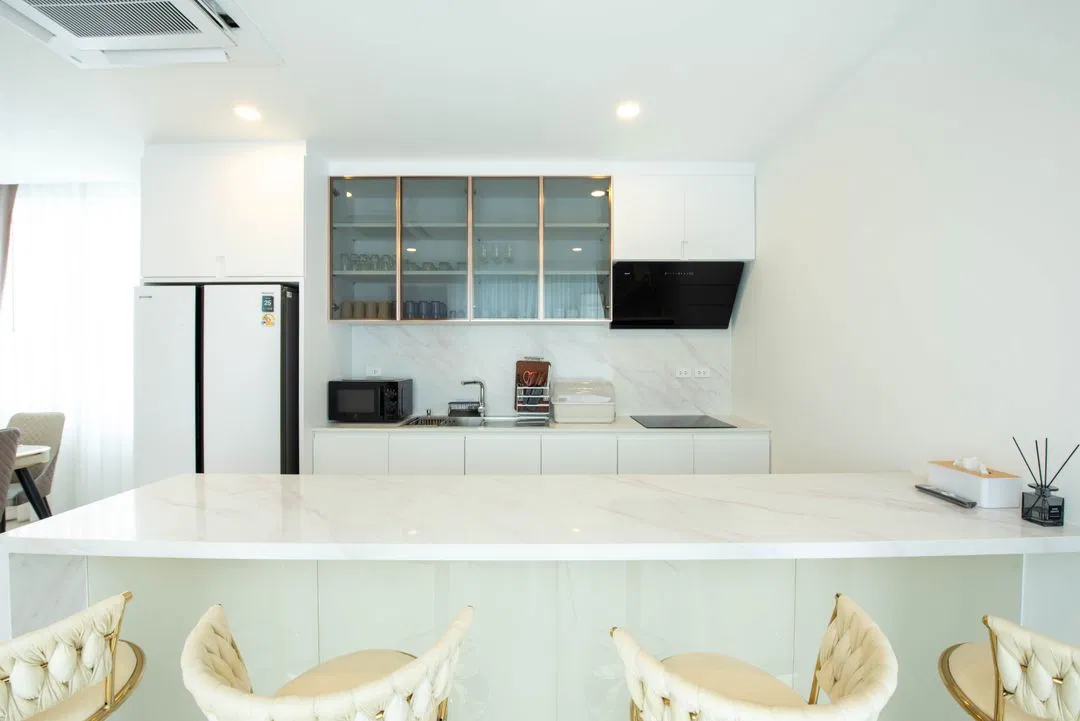 ครัว The Hillside Pool Villa