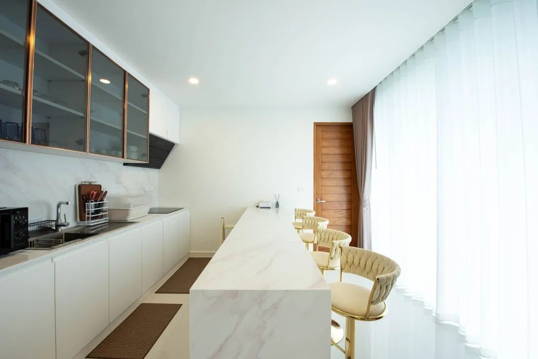 ครัว The Hillside Pool Villa