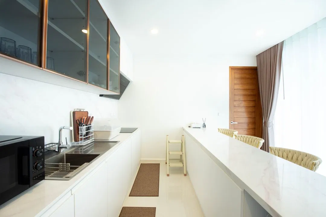 ครัว The Hillside Pool Villa
