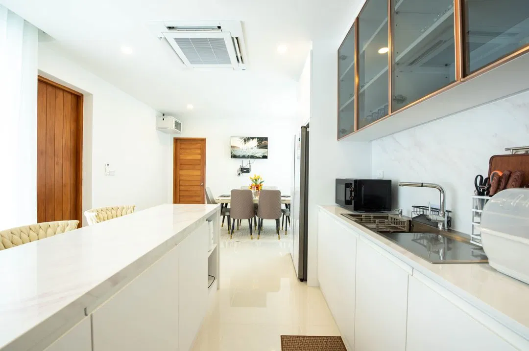ครัว The Hillside Pool Villa