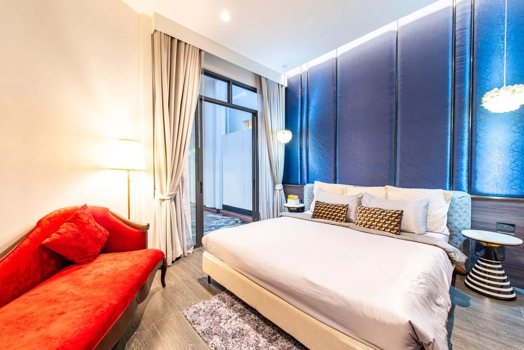 ห้องนอน Tidal B villa