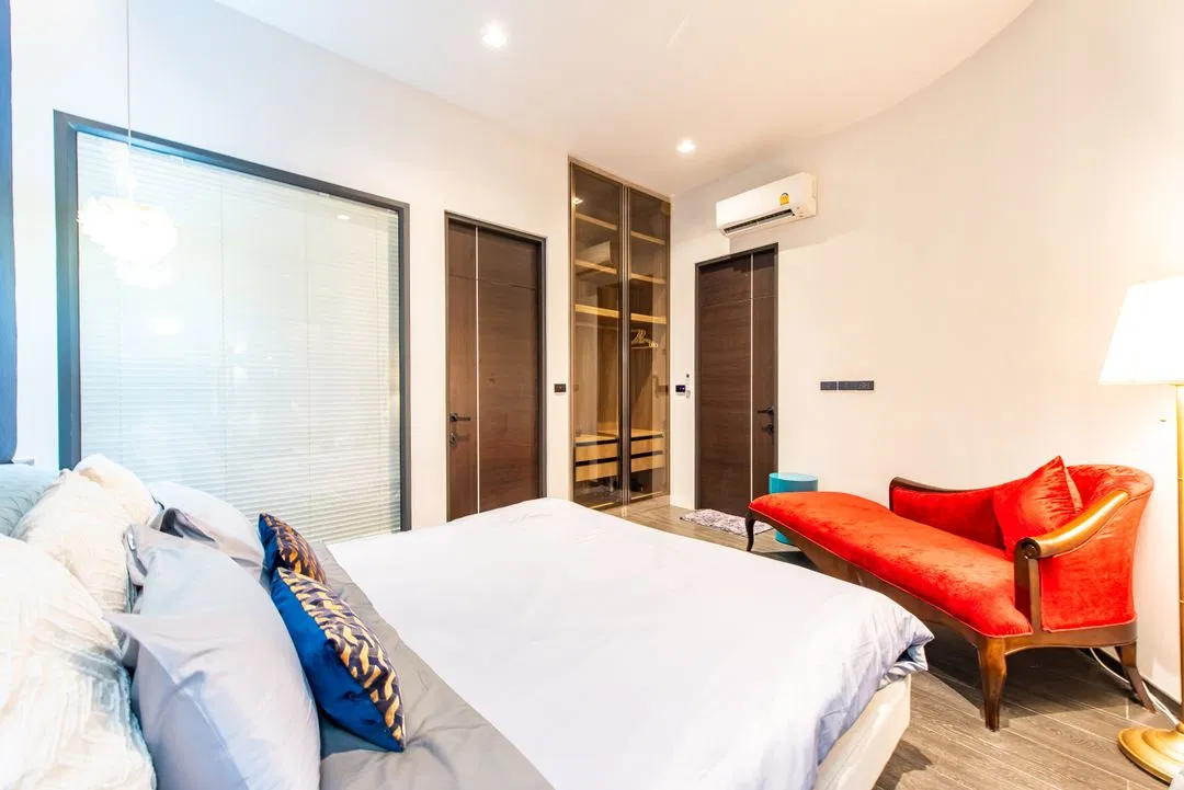 ห้องนอน Tidal B villa