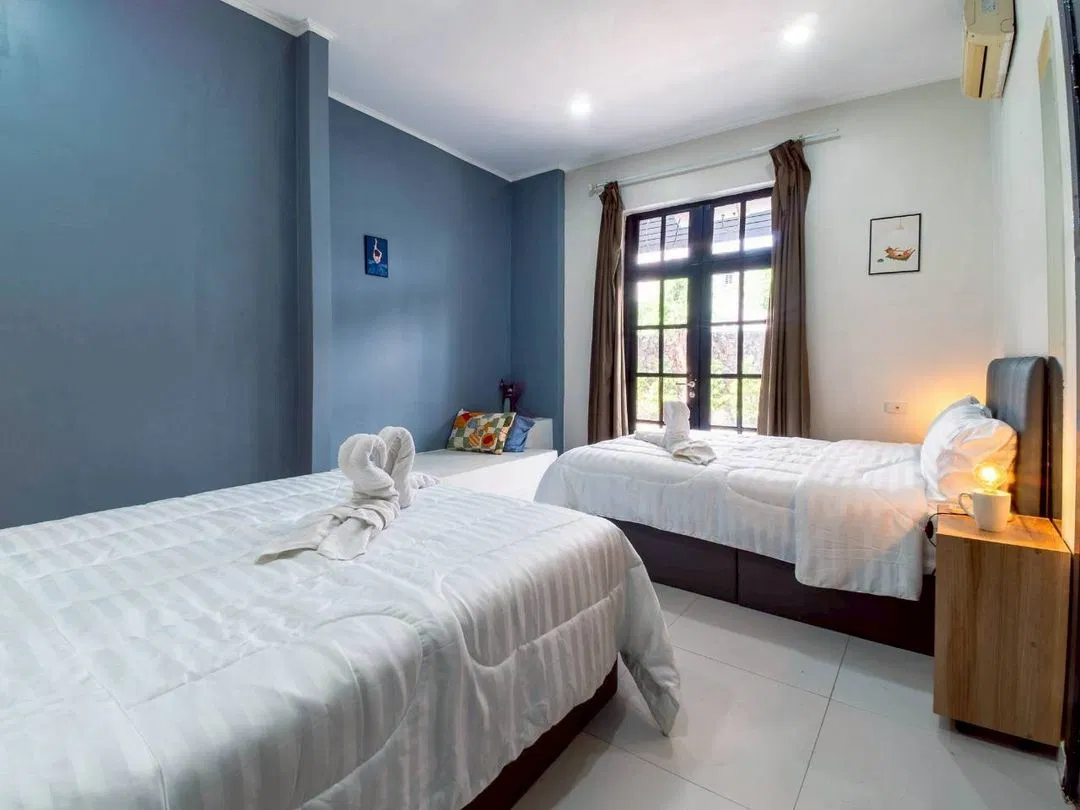 ห้องนอน Aum poolvilla