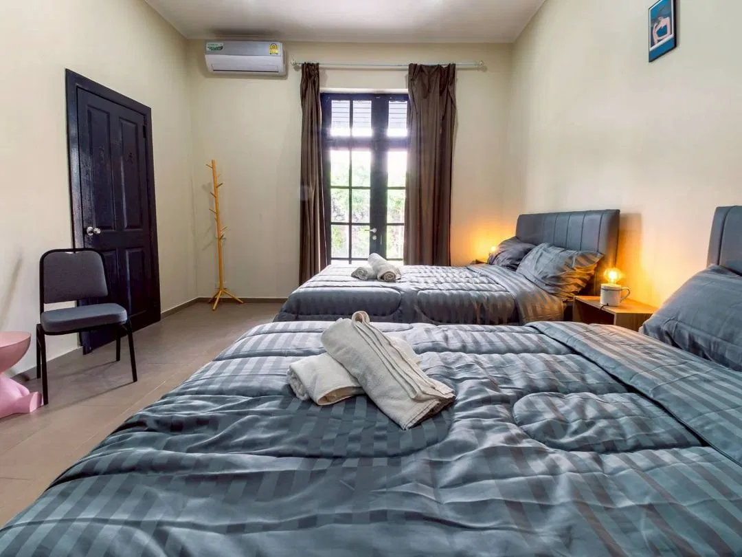 ห้องนอน Aum poolvilla