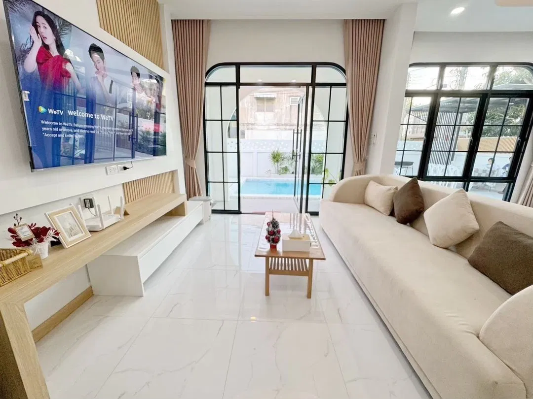 ภายใน Mojinei Pool Villa บางแสน