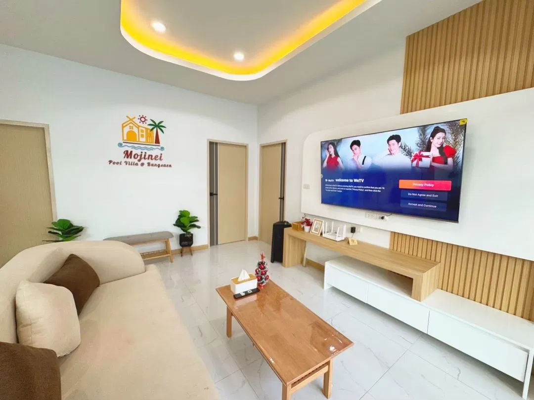 ภายใน Mojinei Pool Villa บางแสน