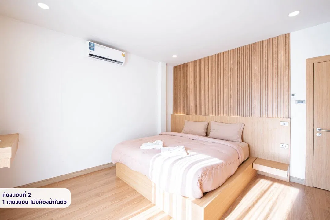 ห้องนอน Space Poolvilla Pattaya