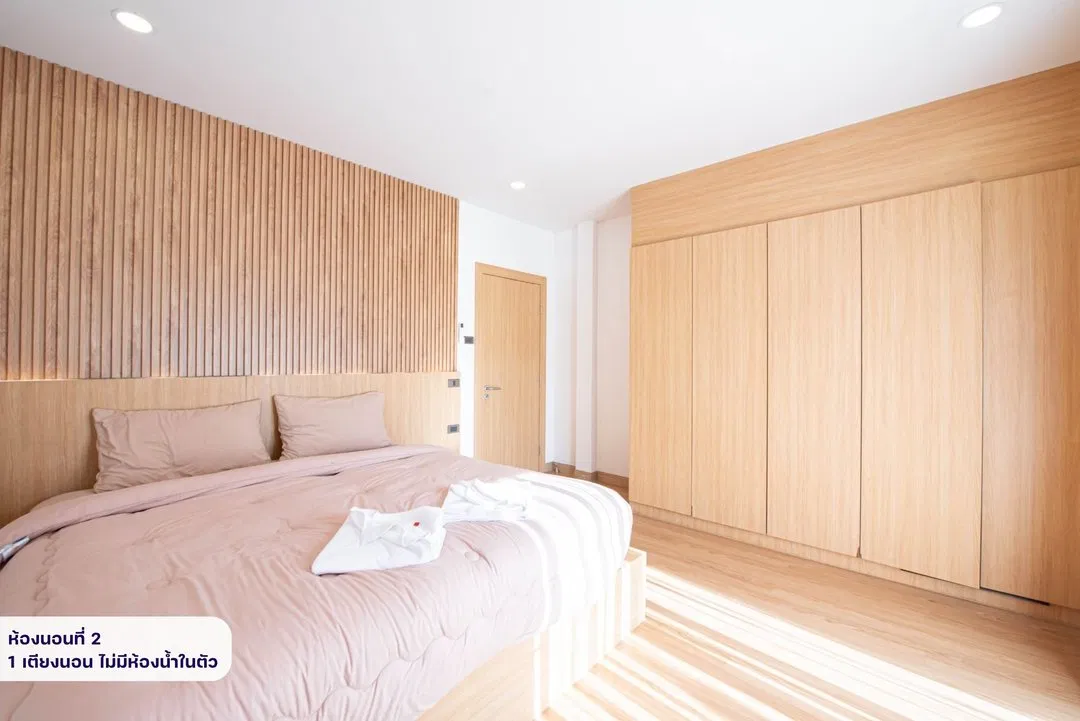 ห้องนอน Space Poolvilla Pattaya