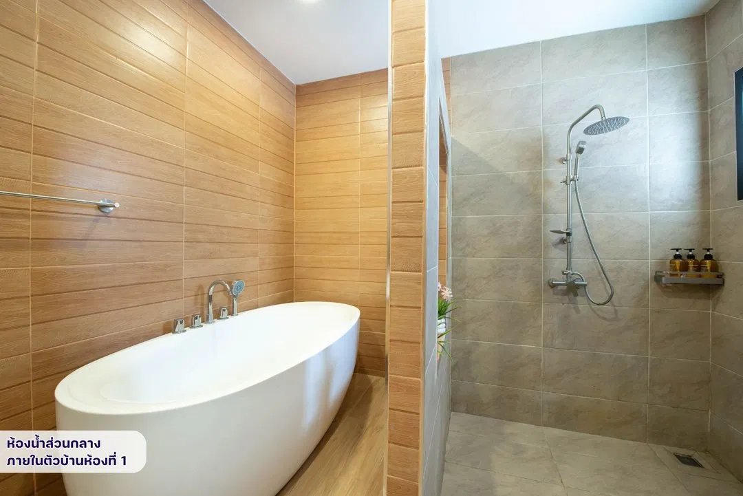 ห้องน้ำ Space Poolvilla Pattaya