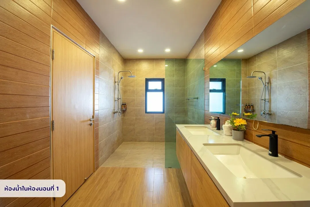 ห้องน้ำ Space Poolvilla Pattaya