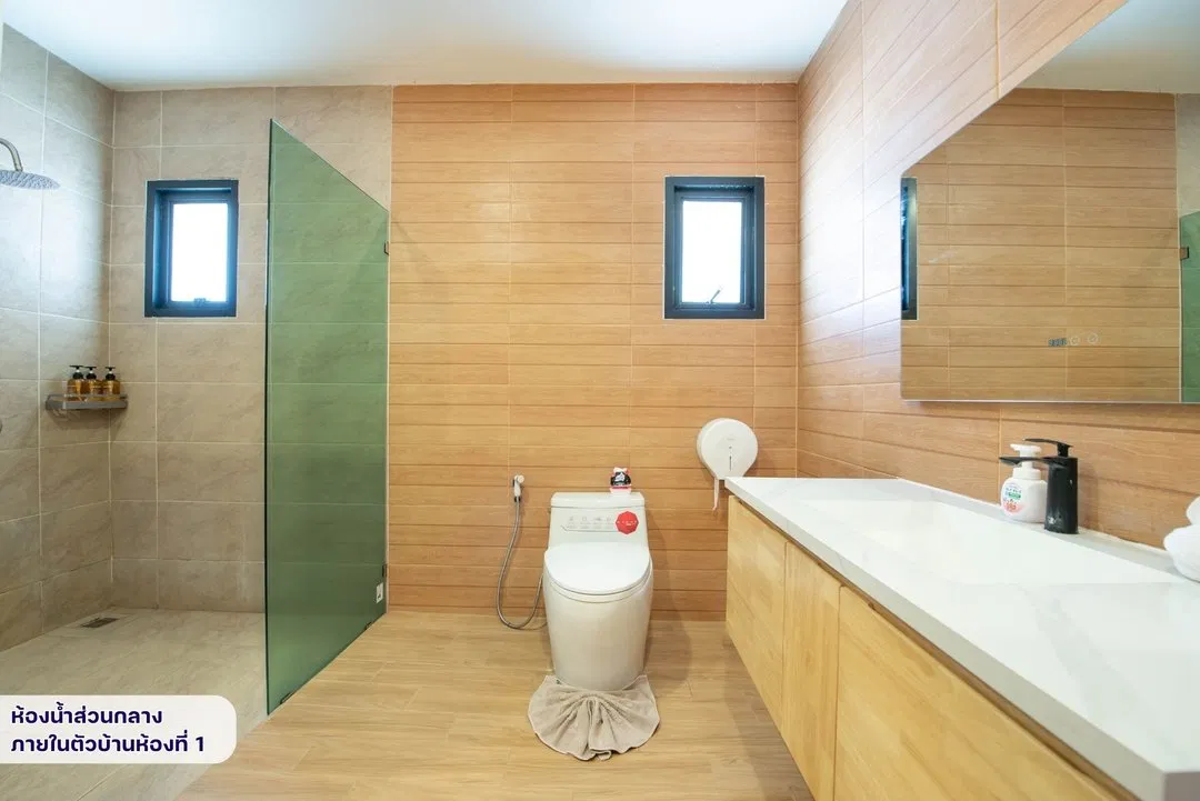 ห้องน้ำ Space Poolvilla Pattaya