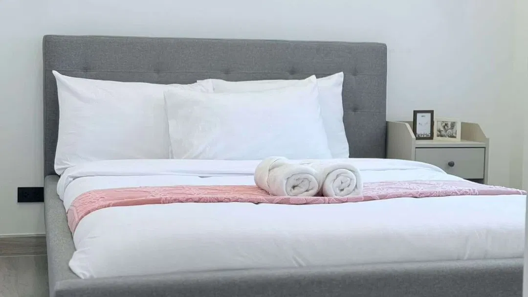 ห้องนอน KHUNKOB POOL VILLA