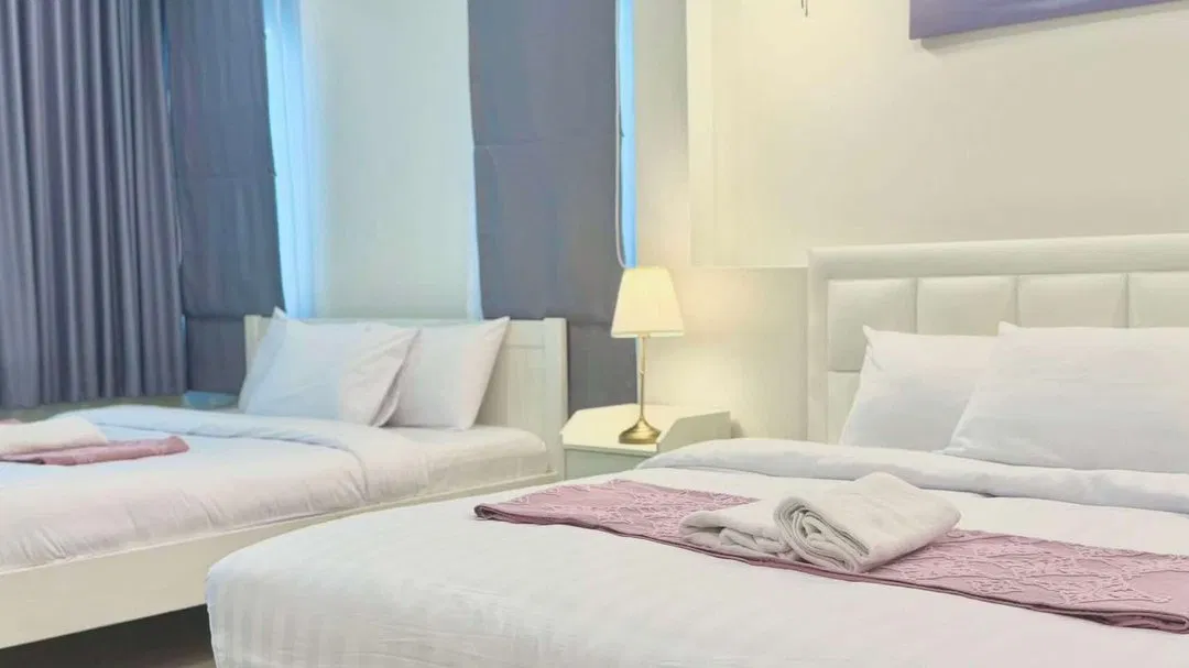ห้องนอน KHUNKOB POOL VILLA