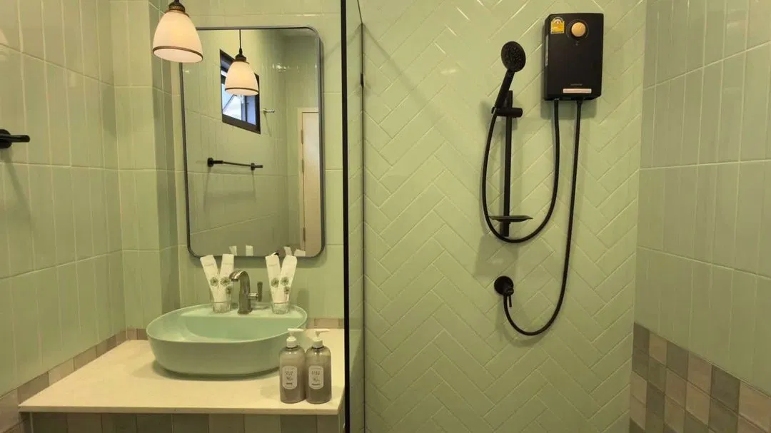 ห้องน้ำ KHUNKOB POOL VILLA