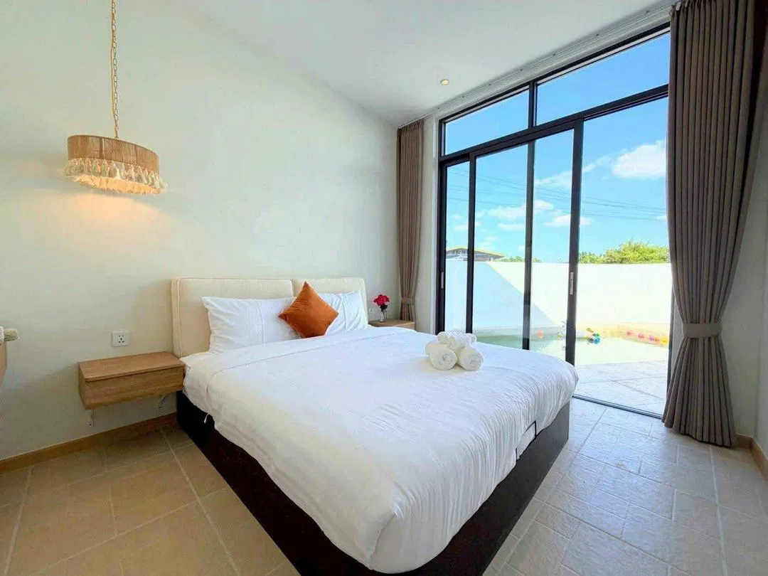 ห้องนอน Quint pool villa (Q5)