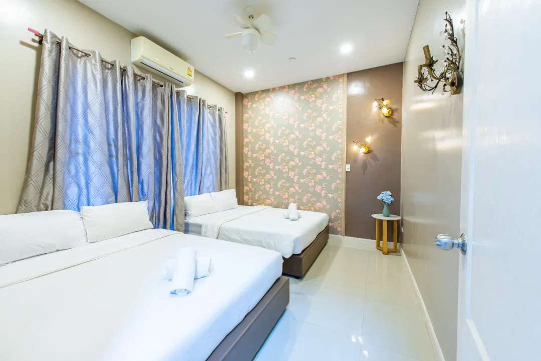 ห้องนอน Kari pool villa Bangsare