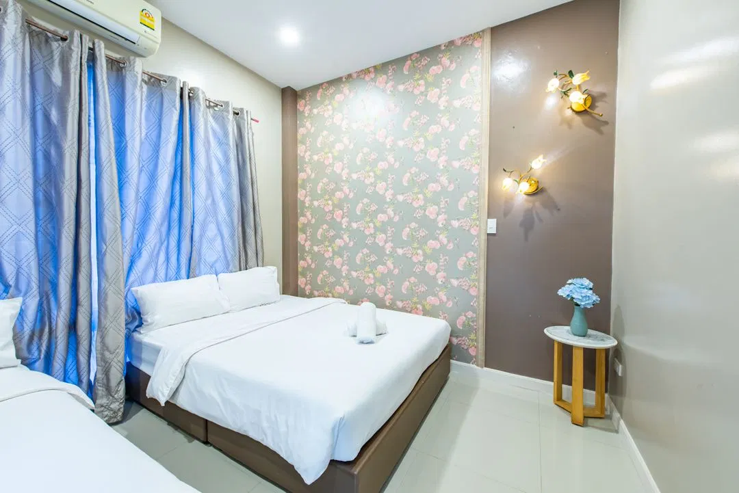 ห้องนอน Kari pool villa Bangsare