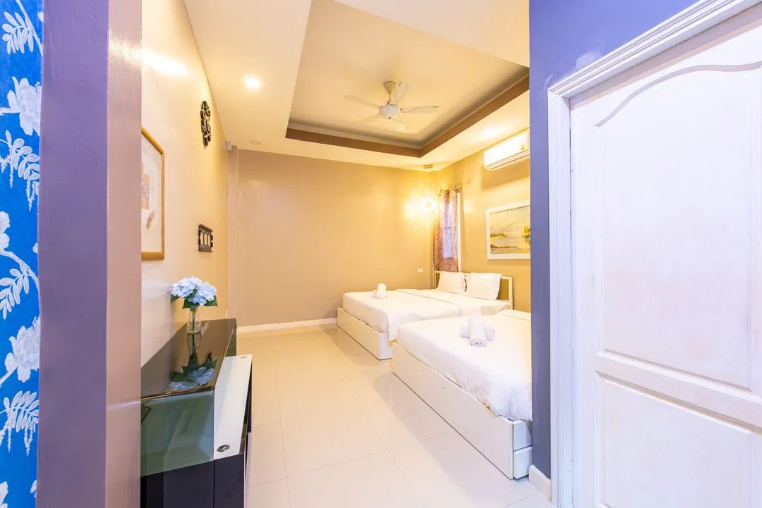 ห้องนอน Kari pool villa Bangsare