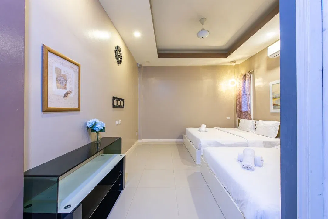 ห้องนอน Kari pool villa Bangsare