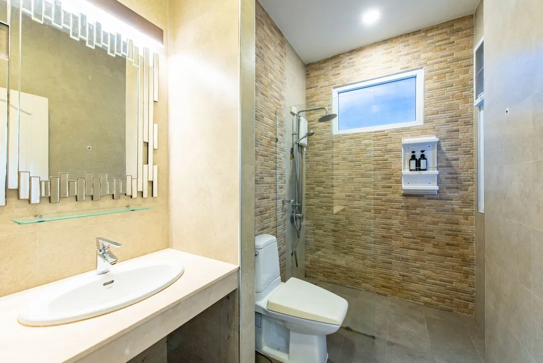 ห้องน้ำ Kari pool villa Bangsare