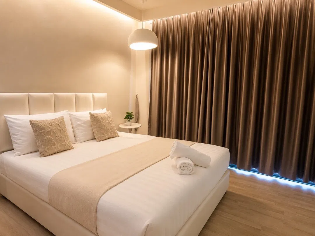 ห้องนอน Sea Reef Pool Villa