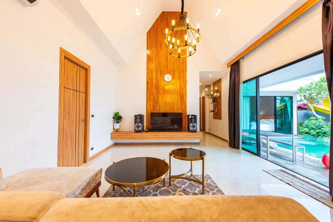ภายใน The H pool villa