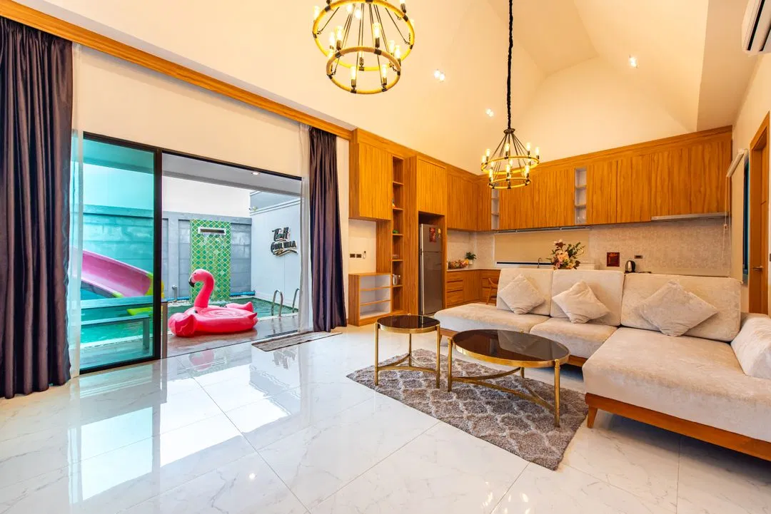 ภายใน The H pool villa