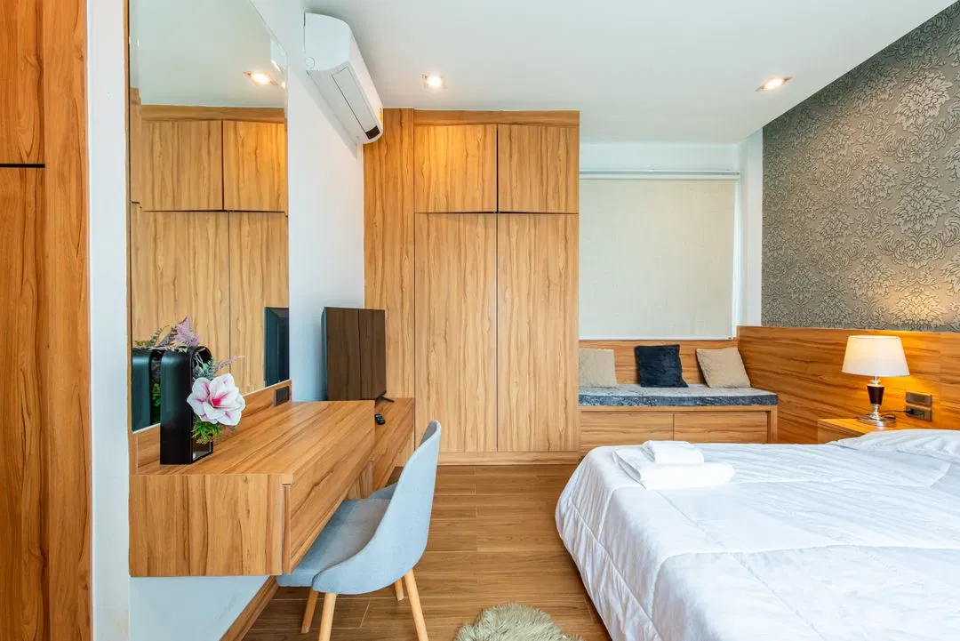 ห้องนอน The H pool villa