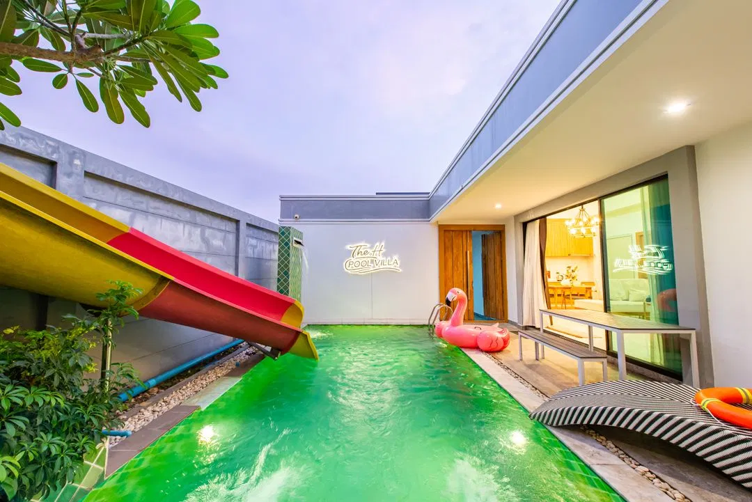 ภายนอก The H pool villa