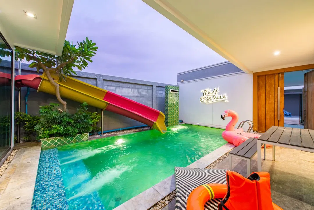 ภายนอก The H pool villa