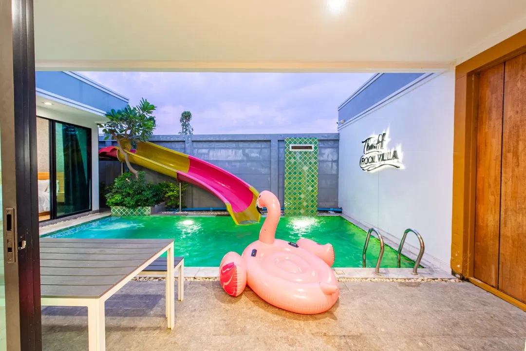 ภายนอก The H pool villa