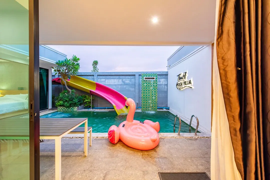 ภายนอก The H pool villa